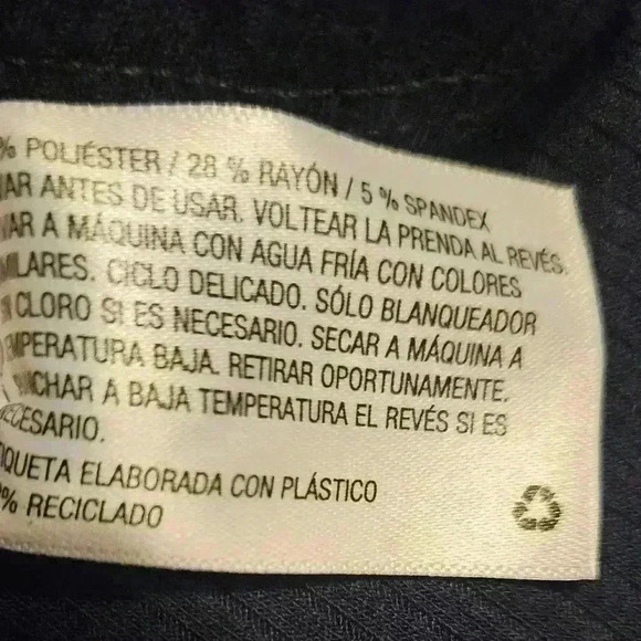 NWT Art Class Girls Navy Blue Long Sleeve V Neck Dress Size Medium - Picture 5 of 8